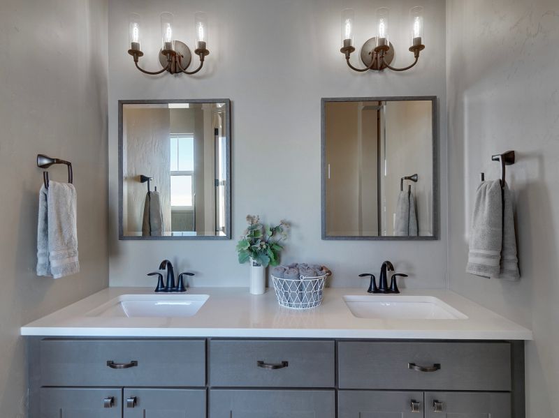 Bathroom with Double Vanity