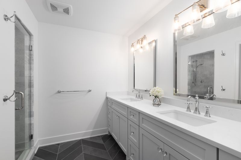Double Vanity with Vessel Sinks